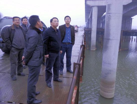 南昌市委常委、副市長(zhǎng)劉建洋蒞臨昌南大道東延工程項(xiàng)目現(xiàn)場(chǎng)檢查指導(dǎo)工作